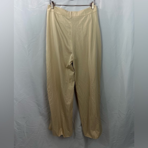 Contempo tan straight leg trousers size L - Picture 6 of 7